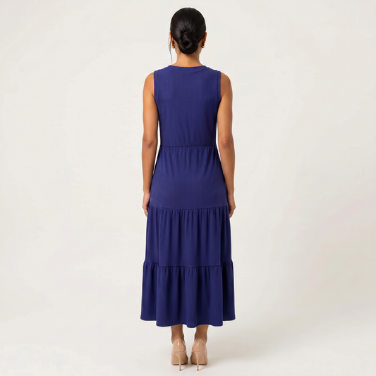 Vestido Canelado Amelia