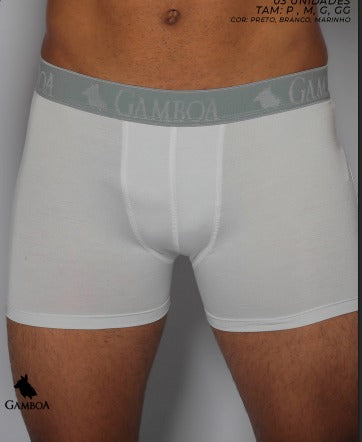 KIT 3 CUECAS  BRANCA P