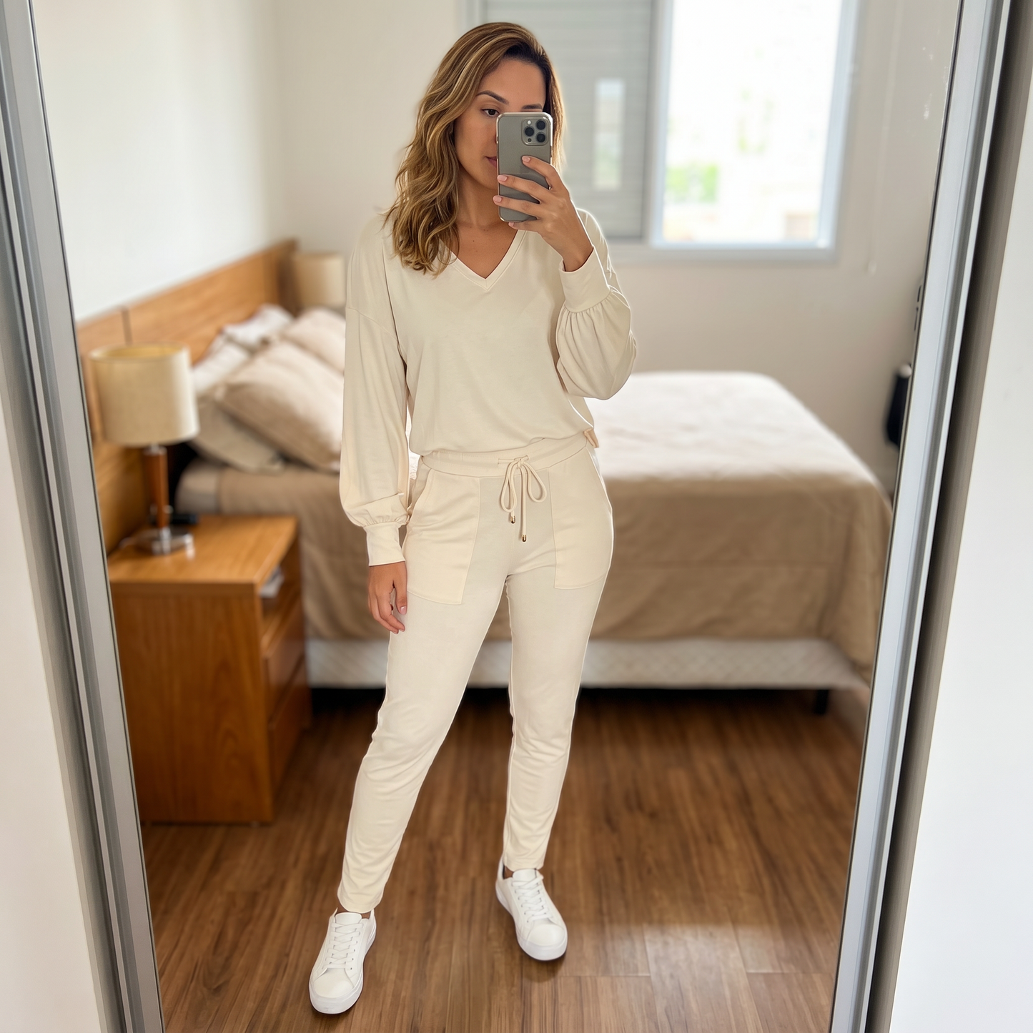 Conjunto de Moletom Bianca