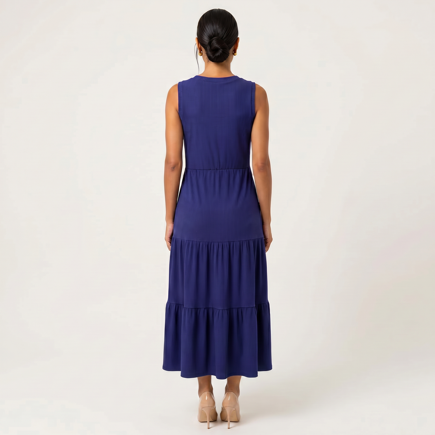 Vestido Canelado Amelia