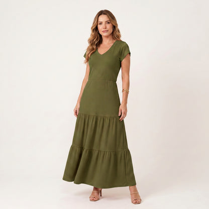 Vestido Canelado Alice