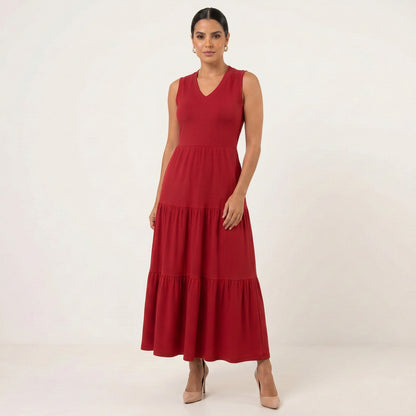 Vestido Canelado Amelia