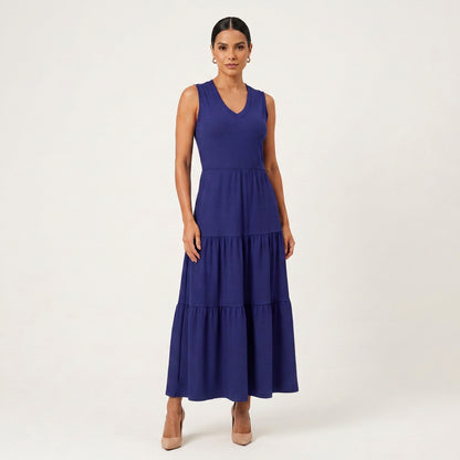 Vestido Canelado Amelia