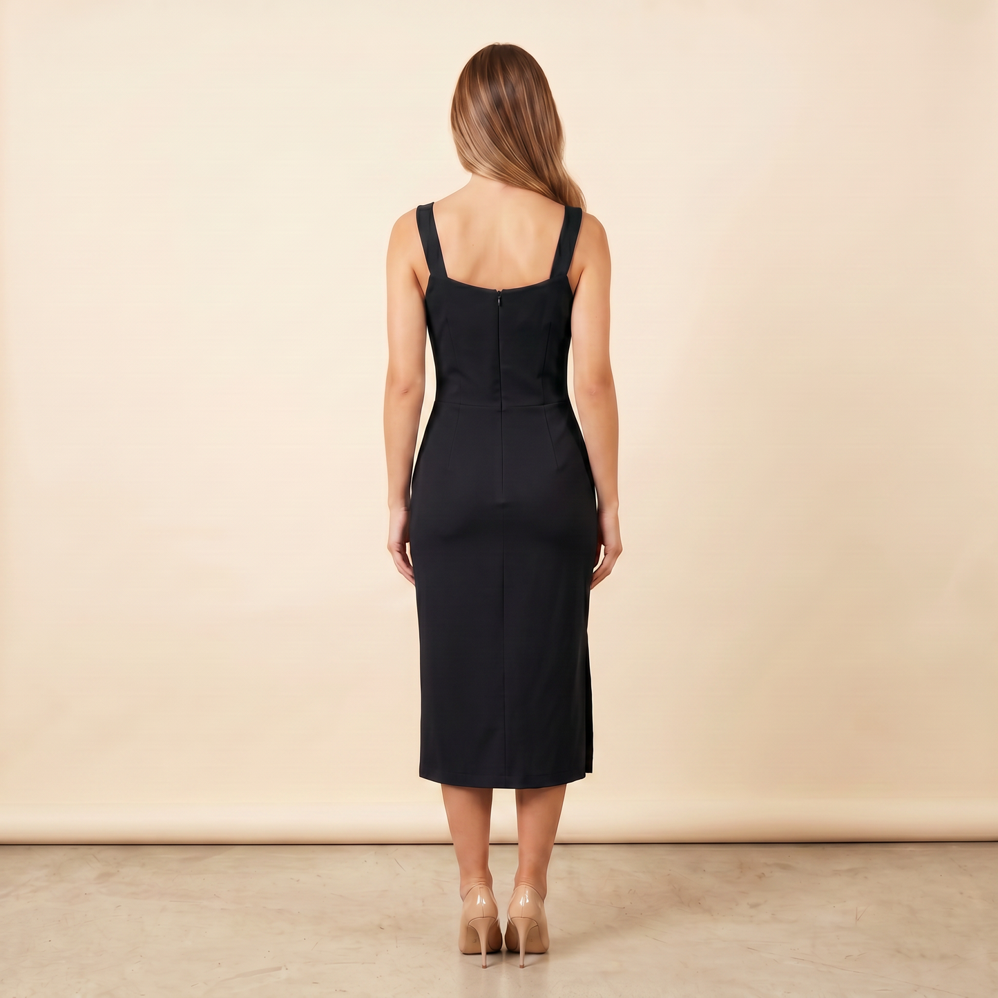 Vestido com Fenda Rubi